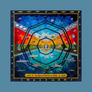 USNA Women 50 year quilt replica - King Size